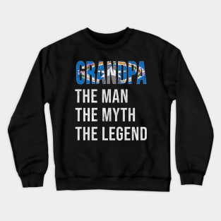 Grand Father Northern Marianan Grandpa The Man The Myth The Legend - Gift for Northern Marianan Dad With Roots From  Northern Mariana Islands Crewneck Sweatshirt